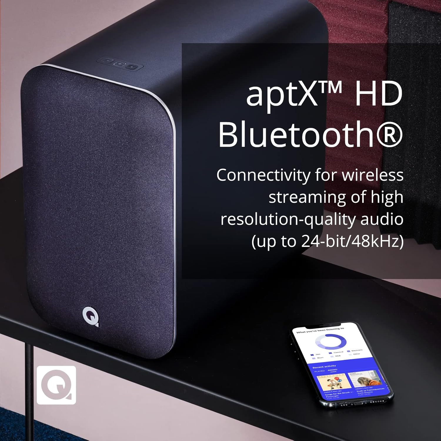 Q Acoustics M20 HD ワイヤレスミュージックシステム Bluetooth